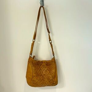 Oak & Mood tan leather purse